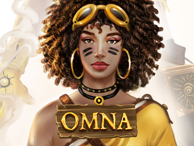 OMNA - Character design characterdesign concept art digital painting game gameart illustration illustrator