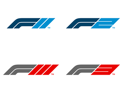 Formula 2 and Formula 3 Logo Redesigns