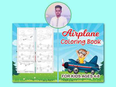 Airplane Coloring Book