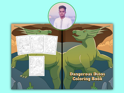 Dangaraous Dinos Coloring Book