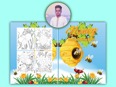 Honey Bee Coloring Book