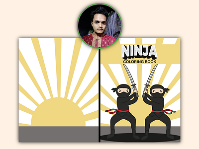 Ninja Coloring Book activity book branding coloring book design graphic design illustration ninja coloring book ui vector