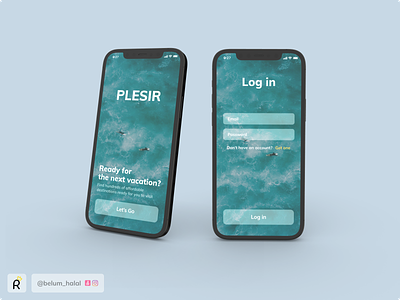 PLESIR (Travel app) android apps graphic design ios mobile travel travel apps ui uiux