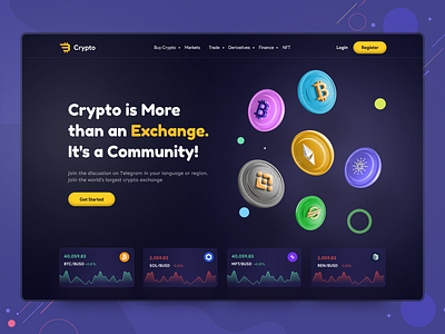 Crypto Landing Page