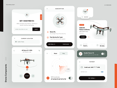 Drone UI Components
