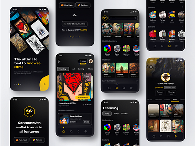 NFT App UI