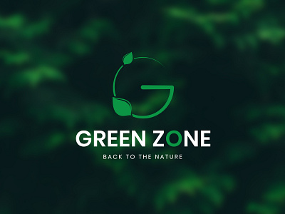 Green Zone business creative farm graphic design green logo logo design marks minimal modern natural nature plants