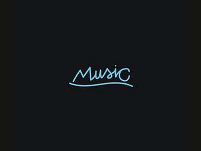 Music handtype illustration lettering letteringlogo logo logoconcept saulgrobles