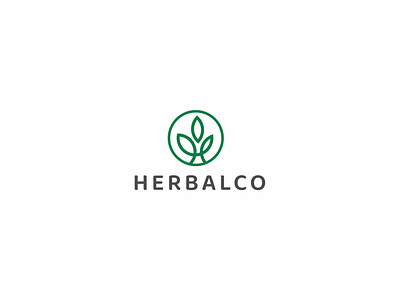 Herbalco Logo Design design graphic design health healthlogo herbal icon illustration logo logodesign vector