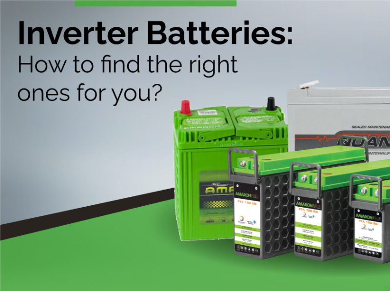 Inverter Batteries How To Find The Right Ones For You? by Universal