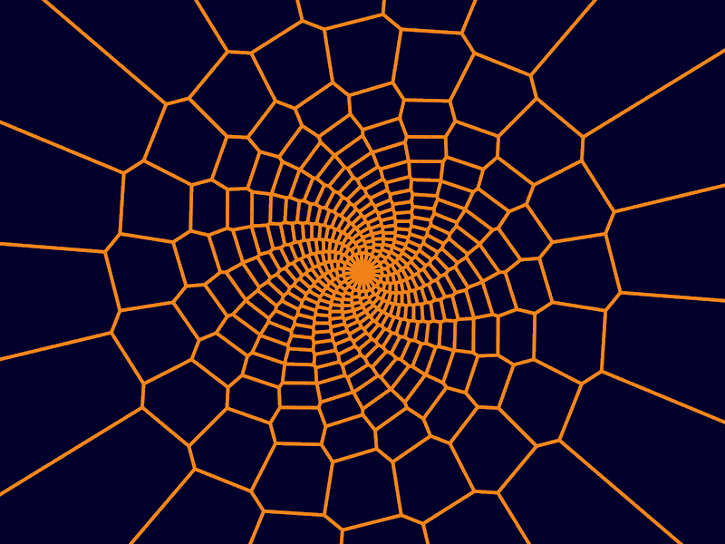 Caught voronoi geometric design geometric art creative coding motion graphic minimal geometry abstract animation mathematica mathart gif
