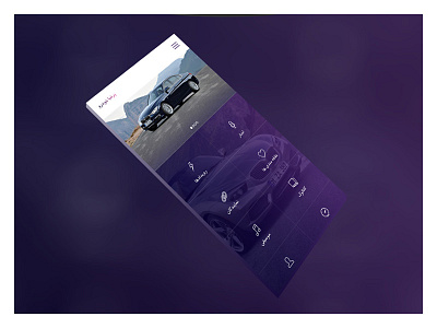 Persia Khodro Mobile app concept (part 2) interface mobile ui ux