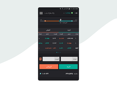 Stock market app