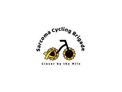 Concept logo for "Sarcoma Cycling Brigade"