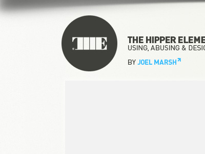 The Hipper Element Header blog logo template website wordpress