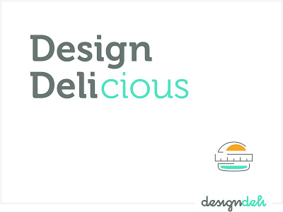Design Delicious community deli delicious design graphic logo services