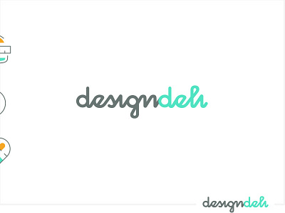 The End community deli delicious delights delivery design graphic logo services