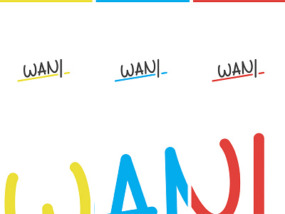 Wani: Pantone artist branding color logo painter paintings primary surreal