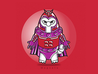 Magneto character illustration magneto villain