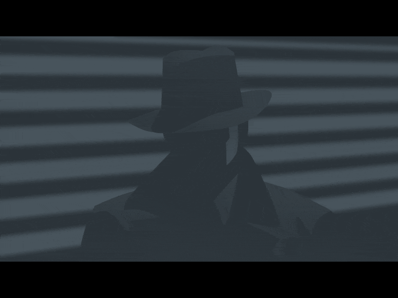 Detective story 2 animation black dark detective motion noir story white