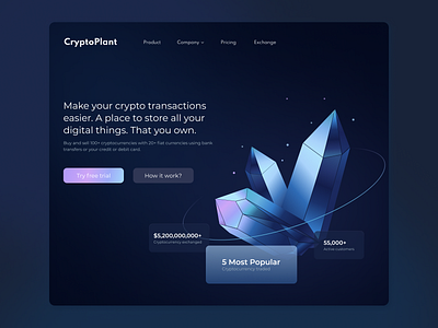 CryptoPlant app application bitcoin wallet blockchain clean coin crypto wallet cryptocurrency design interface investment app ui ux wallet