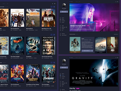 JMovie - Movie Dashboard Design aplica app application cinema app dark dark ui mobile app movie movie app movie poster movie streaming netflix ui ux