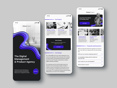 Digital Agency - Mobile App