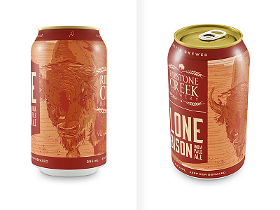 Lone Bison - Can Mockups