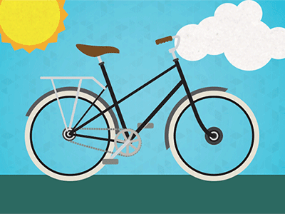 Biking in the Sun