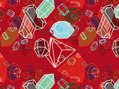 gem pattern diamonds gems illustration pattern