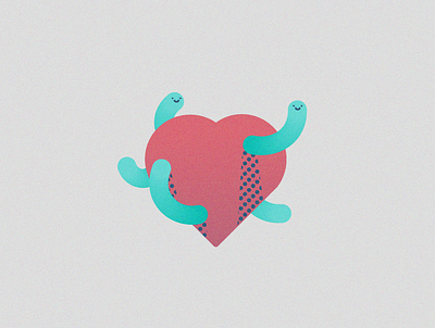 Hearth color illustrator vector