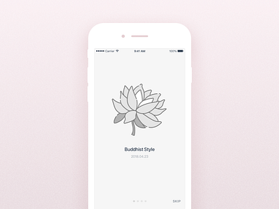 Daily UI #009 Buddhist