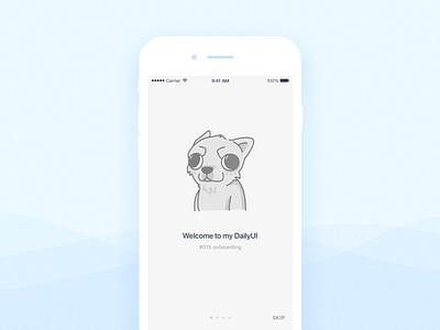 Daily UI #015 Onboarding