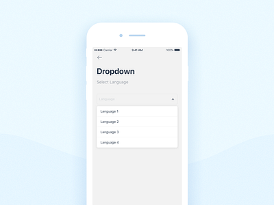 Daily UI #017 Dropdown