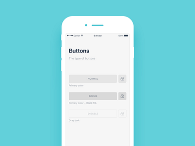 Daily UI 61 Button button buttons dailyui disable mobile ui