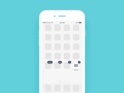 Daily UI 62 Badge badge badge counter counter dailyui mobile notification ui