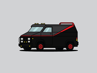 The A-Team van 80s