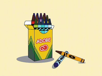 Adobe CC crayons a designers tools adobe art adobe suite all you need daily art daily design