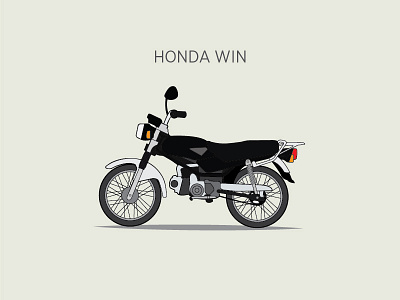 My motors - Honda win honda my motors vechicle vector vector bike vector design vector motor vector motorcycle win