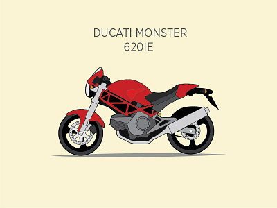 My motors - Ducati monster 620 ducati ducati monster my motors vechicle vector vector bike vector design vector motor vector motorcycle