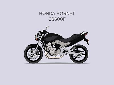 My motors - Honda Hornet honda hornet my motors vechicle vector vector bike vector design vector motor vector motorcycle