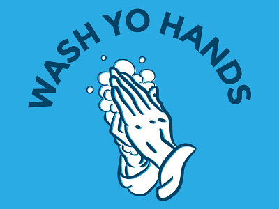 Wash Yo Hands coronavirus covid19 design illustration wash your hands