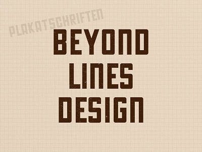 Vintage Poster Type design graphic design poster print typography