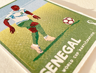 Vintage Trading Card design football futbol graphic design illustration soccer vector worldcup