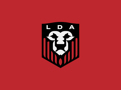 Liga Deportiva Alajuelense alajuelense badge branding costa rica design football futbol graphic design illustration lda lion logo primera division soccer vector