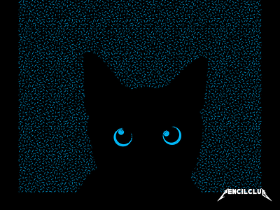 Le Chat Noir design illustration