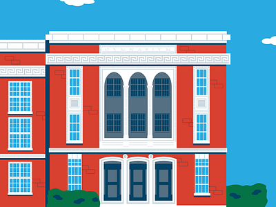 Hickory Museum Of Art branding design illustration