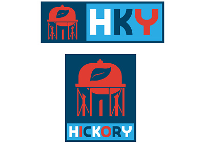 Hickory Water Tower Badge