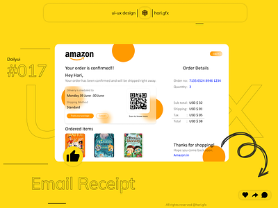 DailyUI Challenge day 016 amazon android app branding clean creative dailyui design ecommers email gmail illustration logo ui website