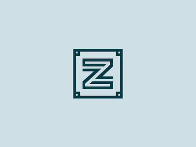 Z Logomark brand design letter lettermark logo mark monogram simple type